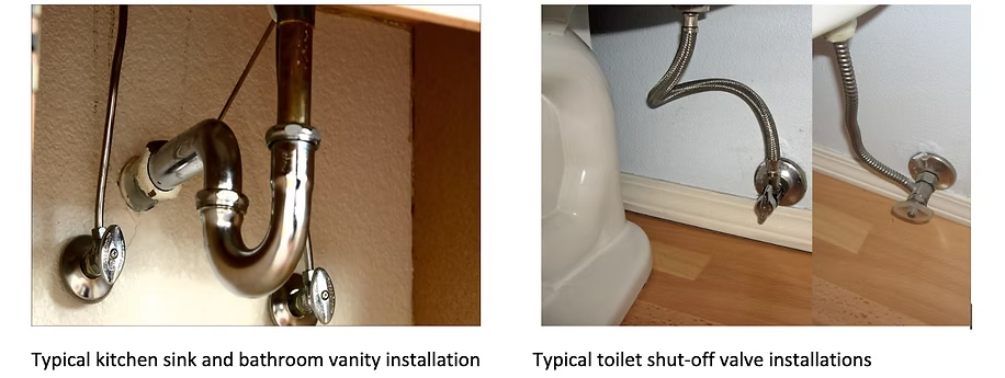 Shut-off valve example